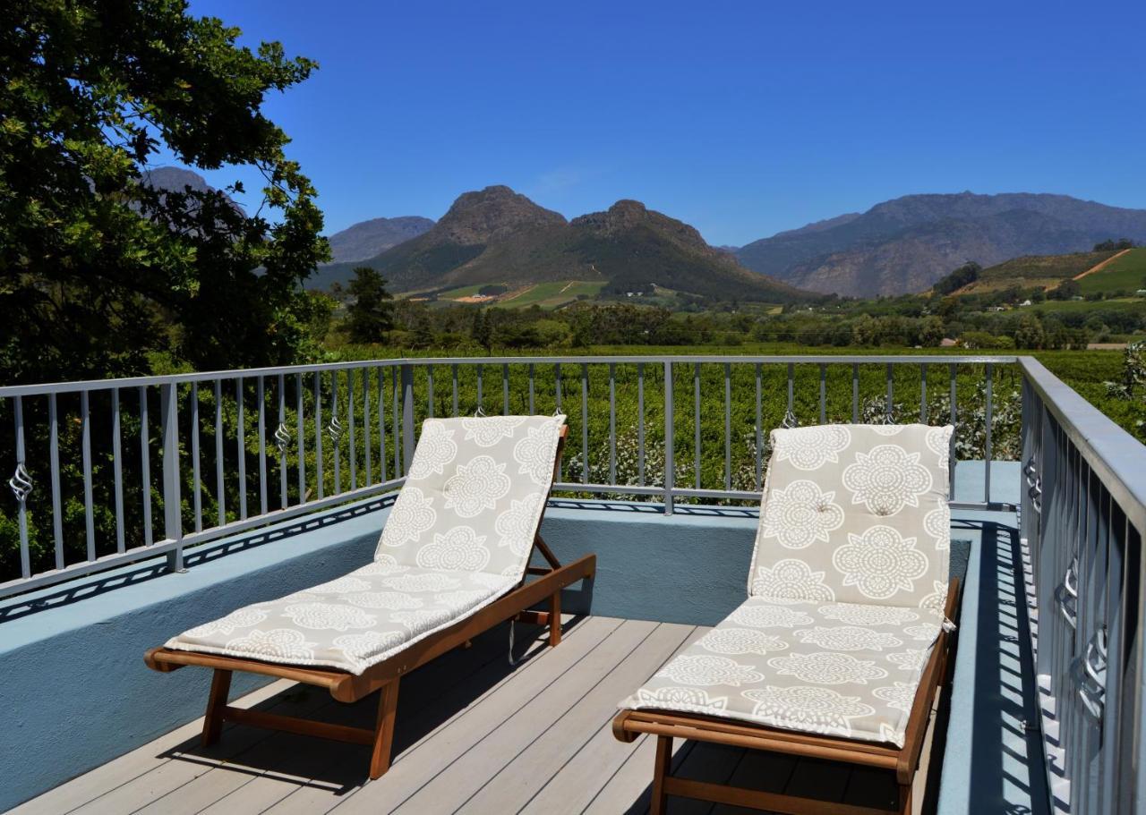 1Aa Wilhelmina Luxury Suites Franschhoek Exteriör bild